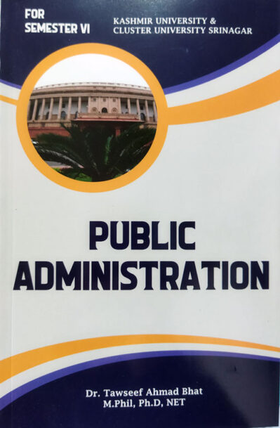 Public Administration Semester 6th